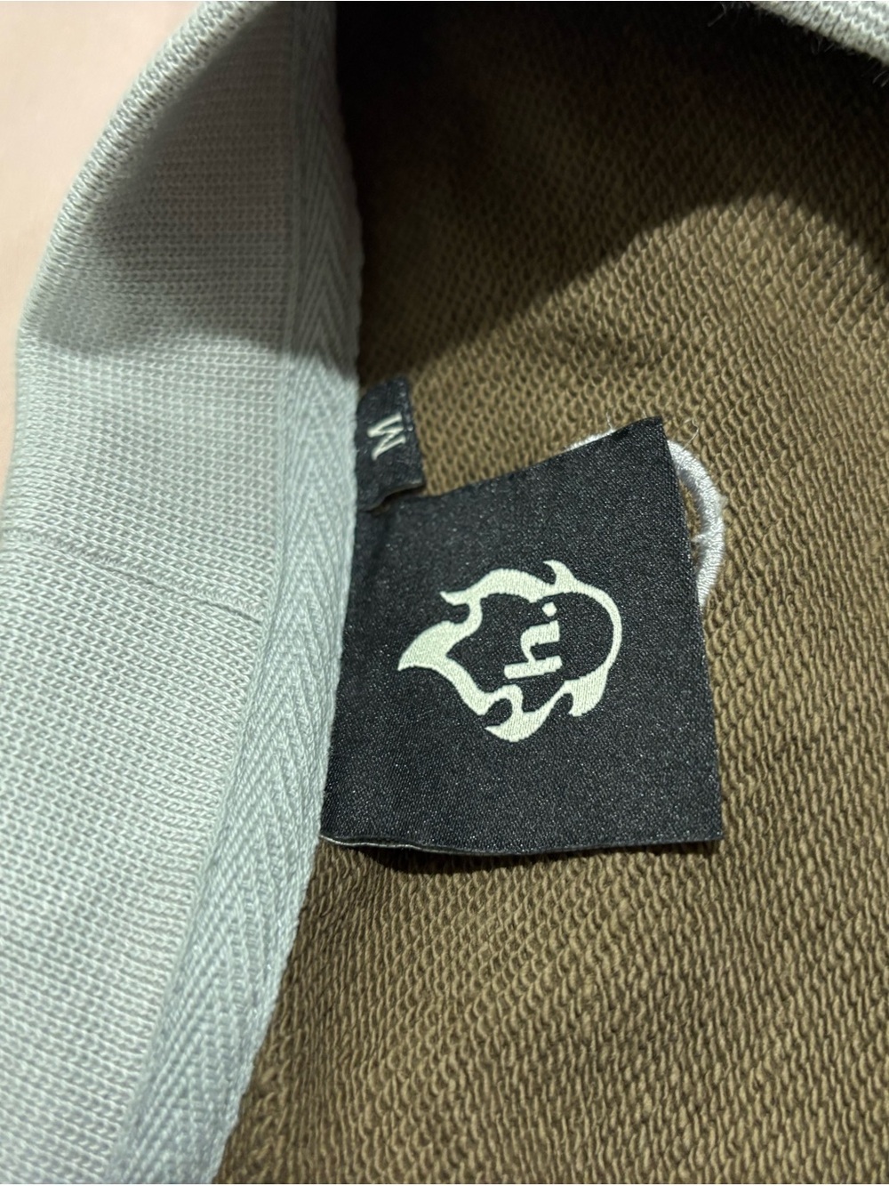 Hashira Studios Olive Green Men’s Sweatshirt View 5